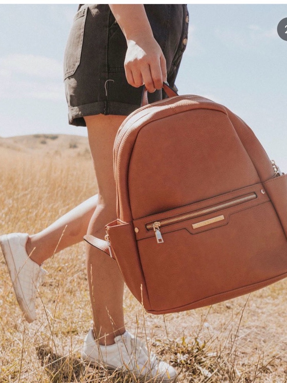 Poppy and Peonies Brooklyn Backpack